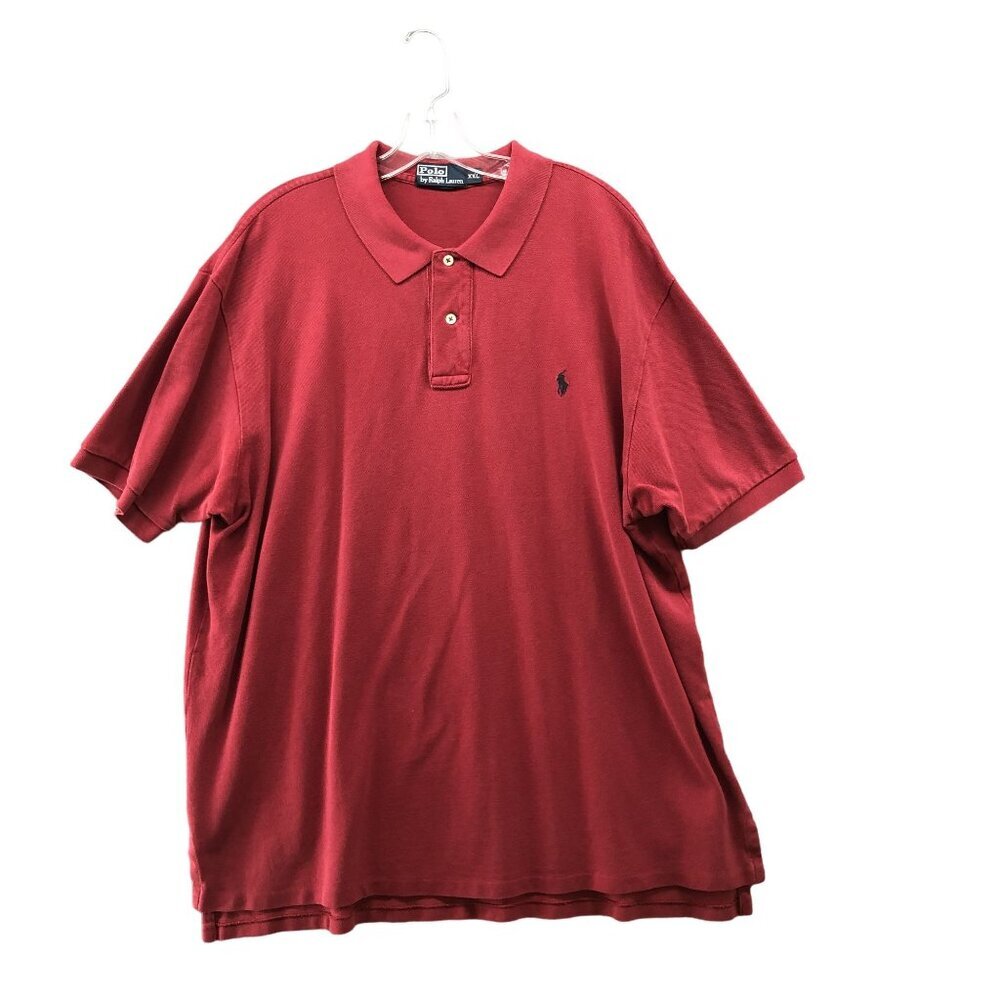 Polo Ralph Lauren Short Sleeve Polo Shirt Mens XXL Red Pony Logo Preppy Classic